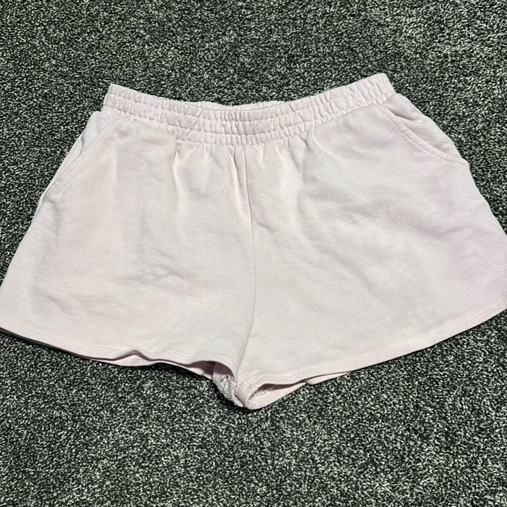 Pink cotton shorts